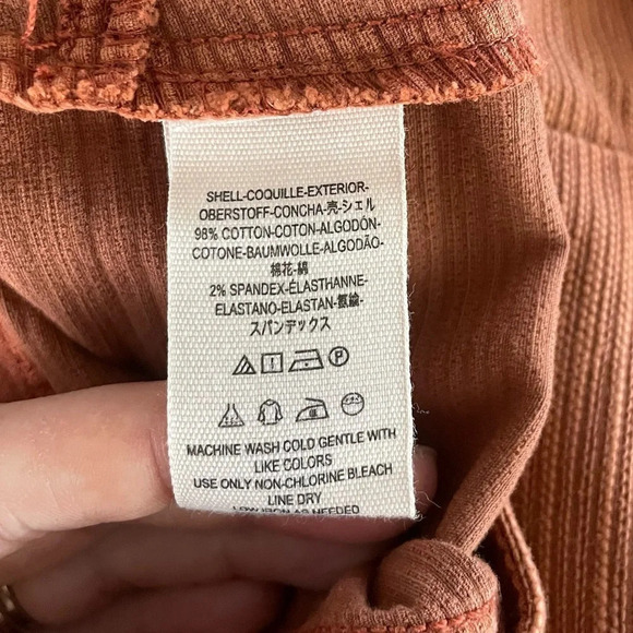 Free People Button Front Cotton Blend Skirt/ Every Minute Every Hour Mini Skirt - Picture 7 of 12